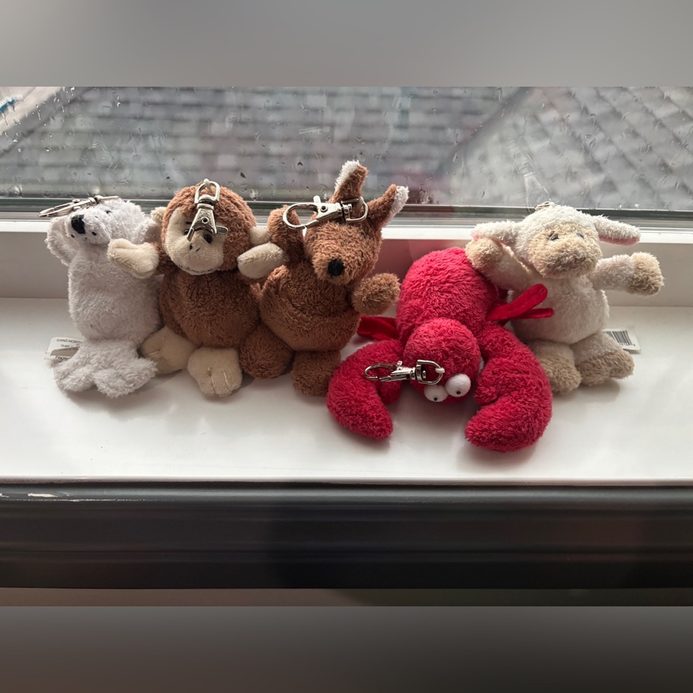 Lot of Ganz Keykeepers Plush